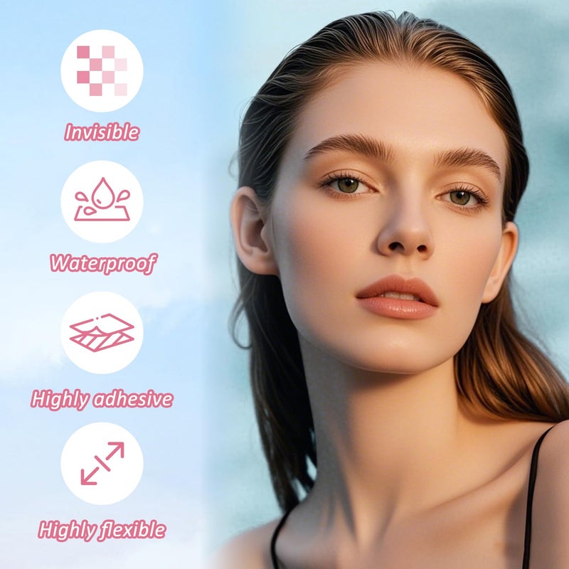 EKIND 30PCS Invisible Nose Strips,Breathable Matte Patches with Tweezers for Refined Contour - Image 5